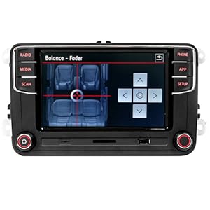 SCUMAXCON RCD360 Series Car Stereo for VW & Skoda | CarPlay, Android Auto, Bluetooth, RVC | Drop-In Replacement
