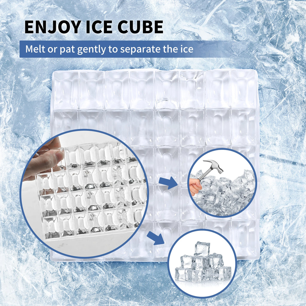 SIMZLIFE Ice Cube Maker - Portable Countertop Ice Machine with 31Lbs Daily Capacity