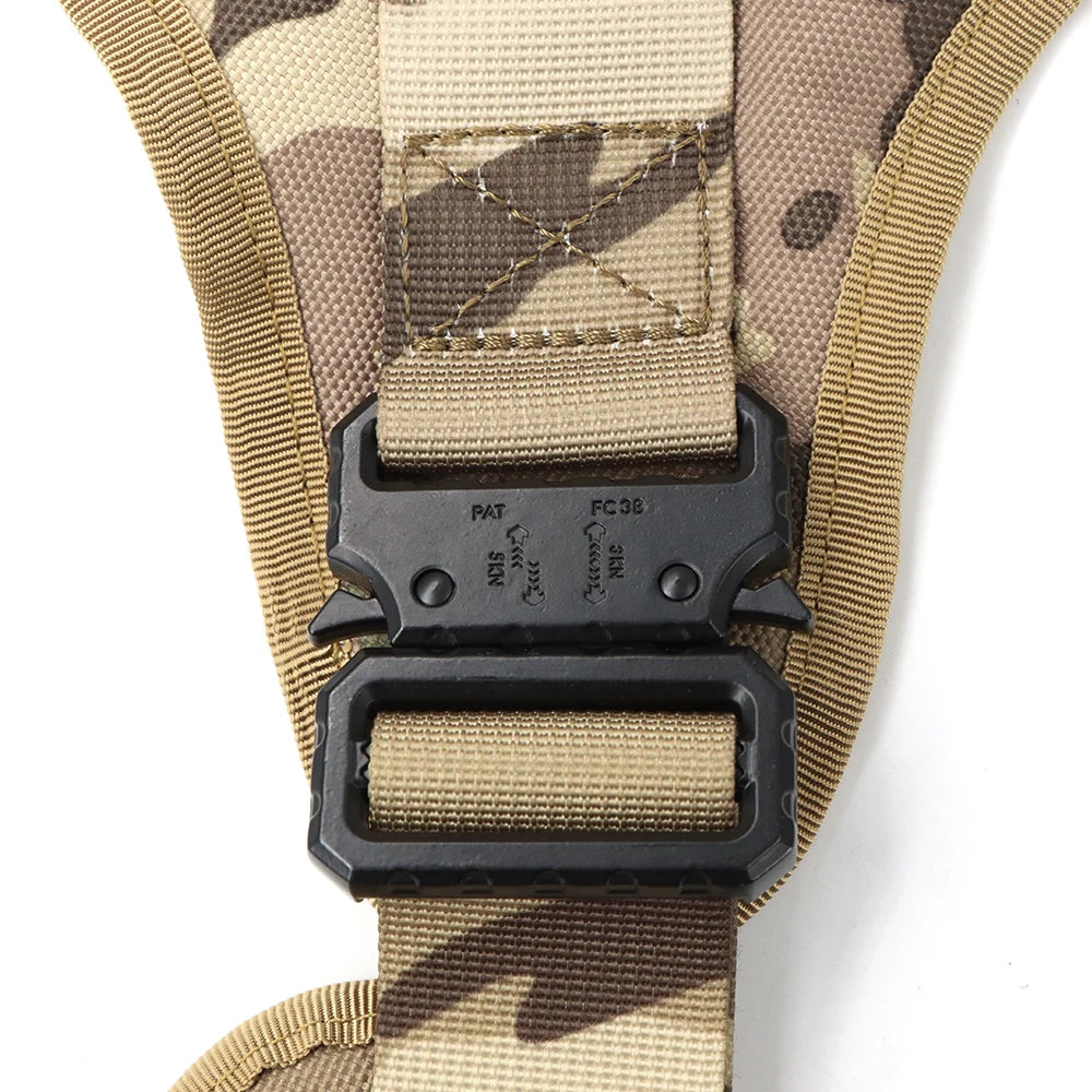 PETRAVEL Tactical Dog Harness & Leash Set | Military-Grade No-Pull Vest for Training, Walking & Hunting | S–XL