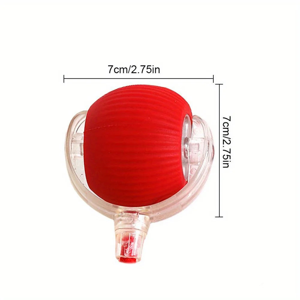 Smart Electric Rolling Ball Cat Toy | Auto Obstacle Avoidance, Faux Tail Mouse | Type-C Rechargeable Interactive Toy