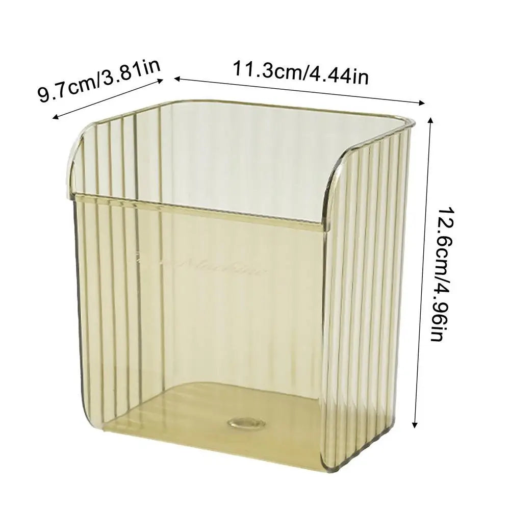 Stackable Refrigerator Organizer Bins - Clear Freezer Storage Containers for Fruit & Veggies