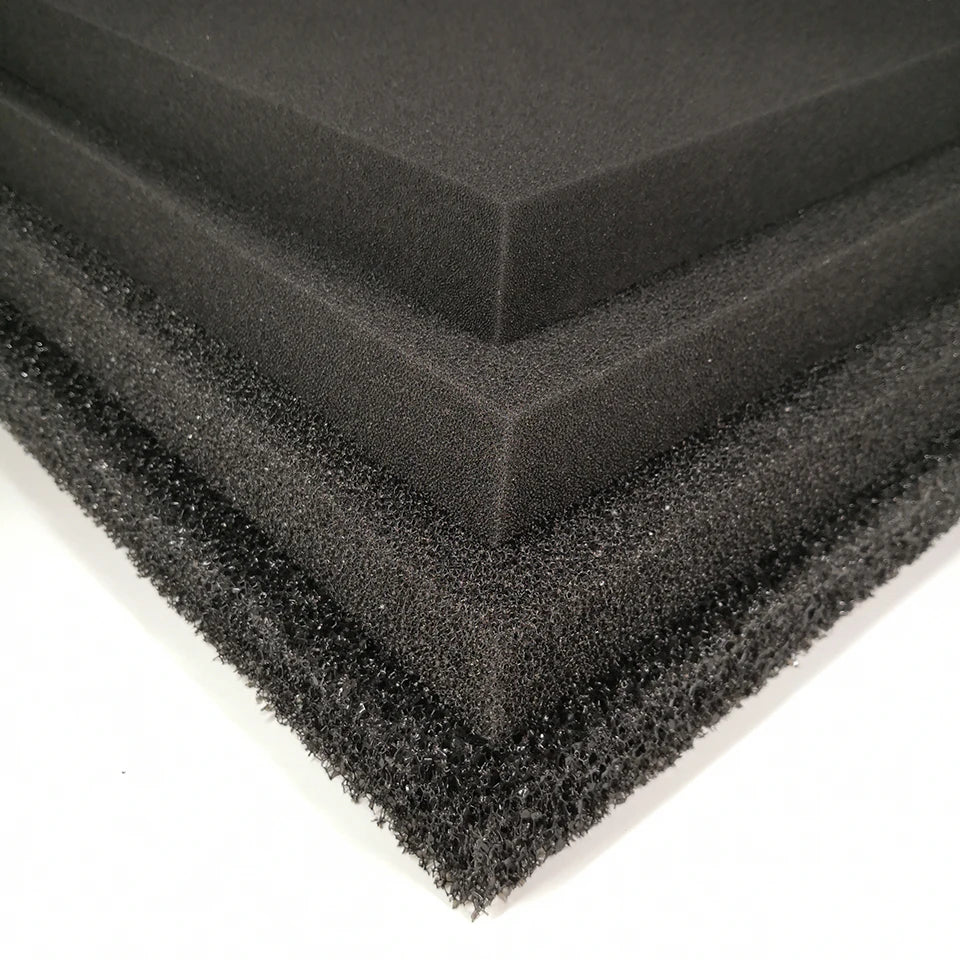Aquarium Bio Sponge Filter Media | Cut-to-Fit Foam Pads for Fish Tanks & Koi Ponds | 15/25/35/50 PPI