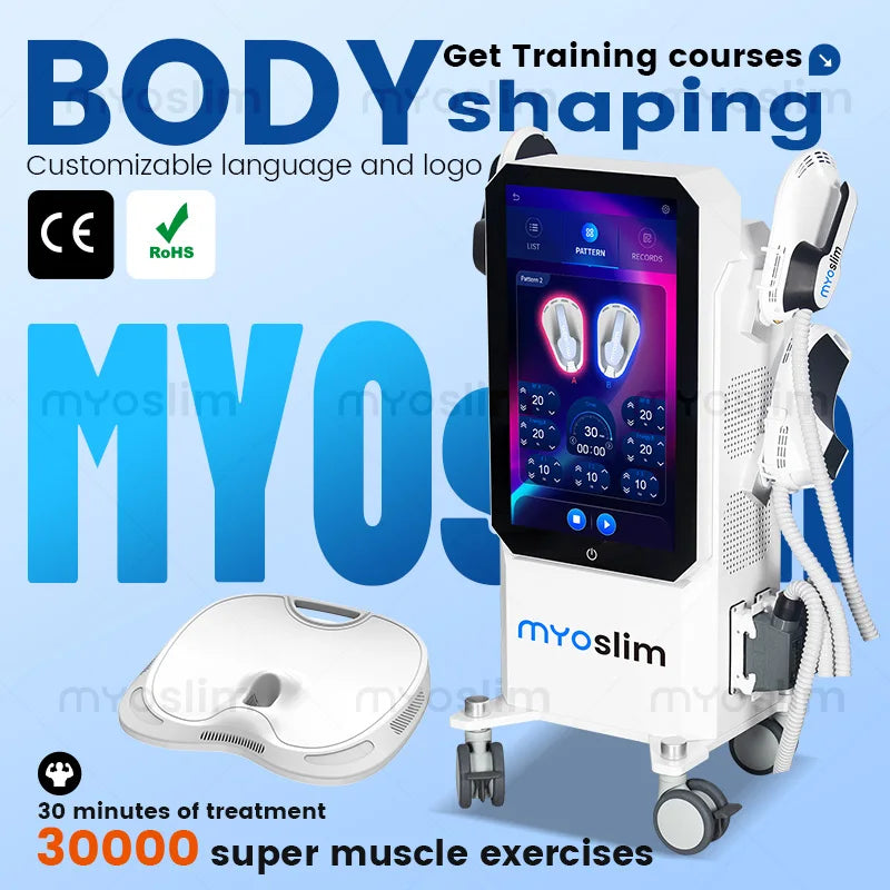 6500W RF EMS Body MYOslim Sculpt Machine Fat Sculpting
