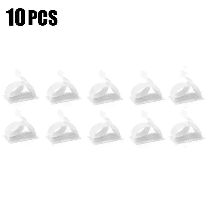 60/30/10PCS Self Adhesive Cable Management Organizer Clips