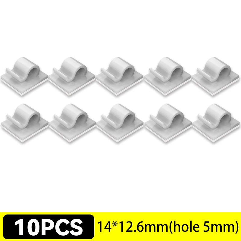 5-50Pcs Self Adhesive Cable Clips