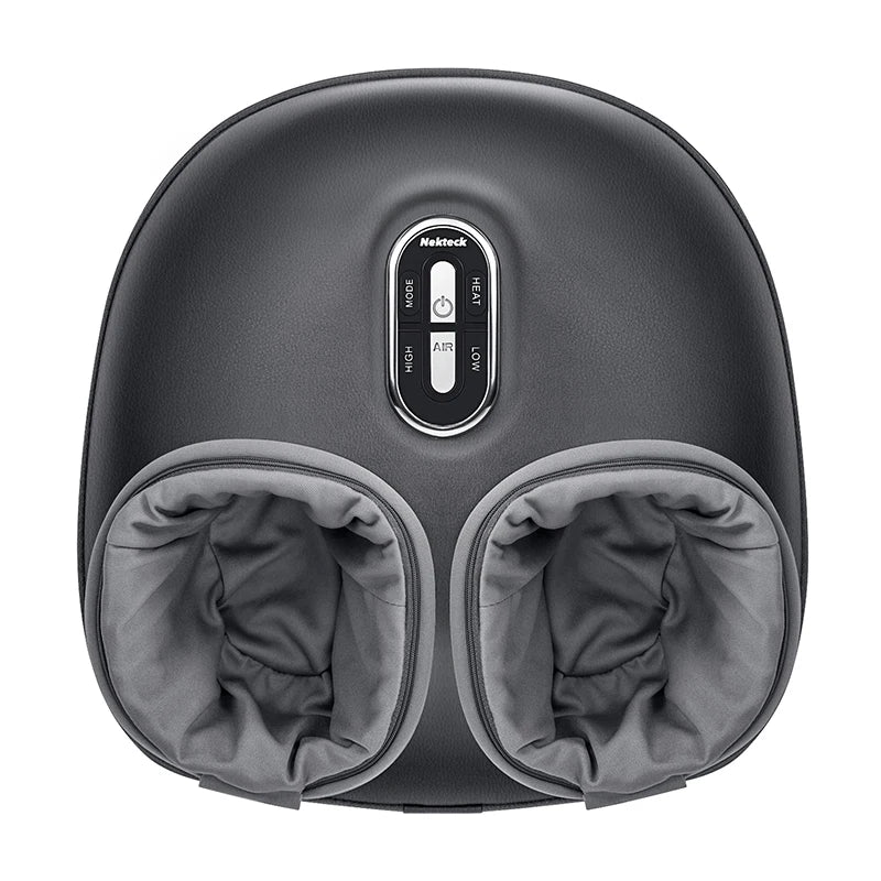 Nekteck Heat Foot Massager - Deep Kneading Compression Massage with Heat Therapy