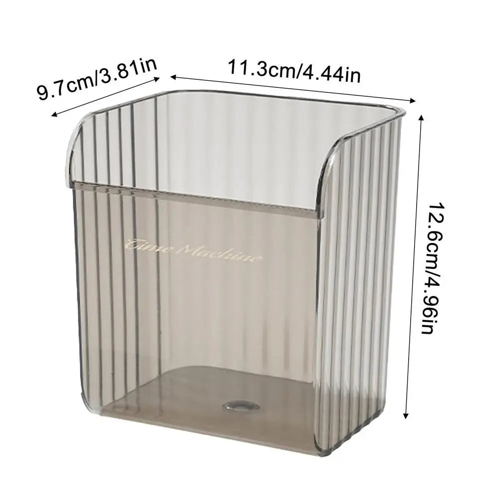 Stackable Refrigerator Organizer Bins - Clear Freezer Storage Containers for Fruit & Veggies