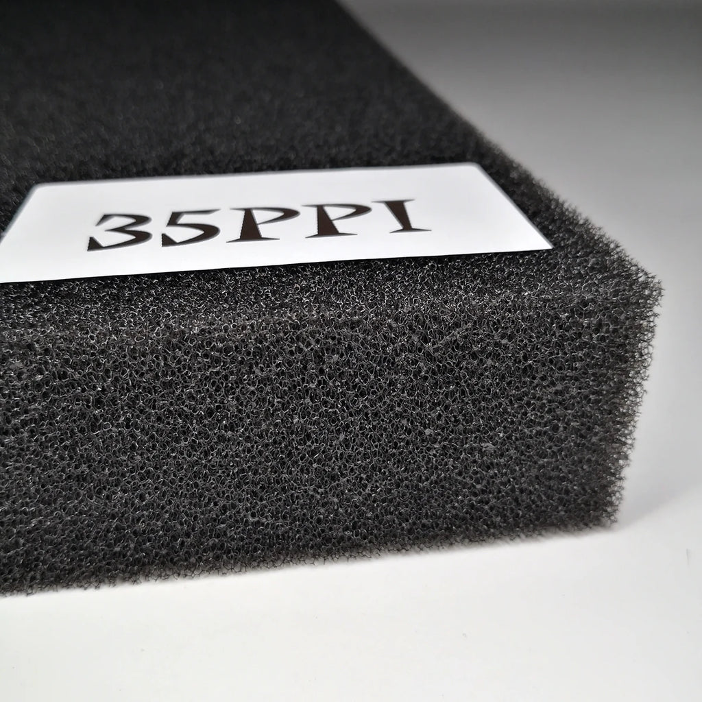 Aquarium Bio Sponge Filter Media | Cut-to-Fit Foam Pads for Fish Tanks & Koi Ponds | 15/25/35/50 PPI