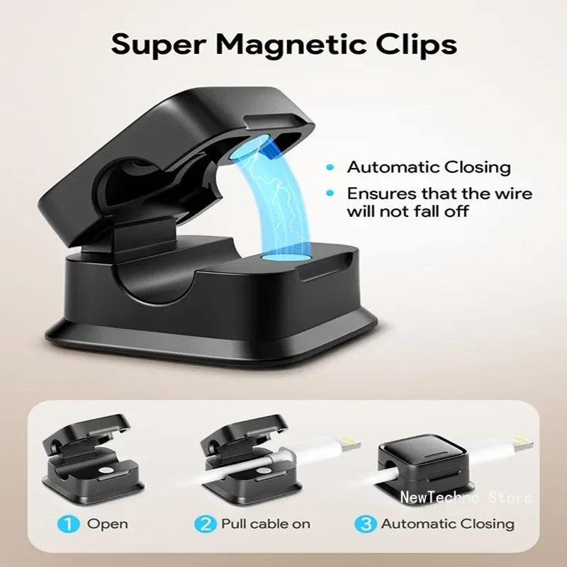 1 piece of magnetic cable organizer