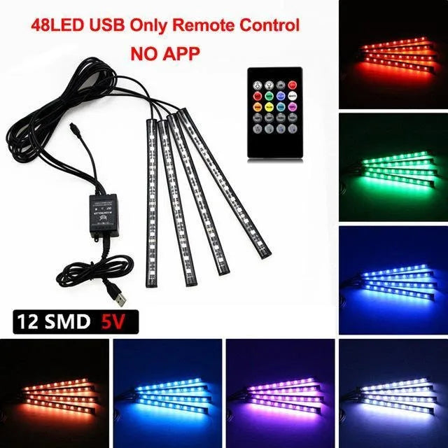 RGB Automotive Atmosphere Decorative Lamp Led Interior