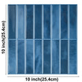 10 Sheets Peel and Stick Tiles 3D Waterproof Wall Tiles