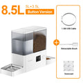 ROJECO 2-in-1 Automatic Pet Feeder & Water Fountain | 8.5L Smart Kibble Dispenser with LCD Display & Timer