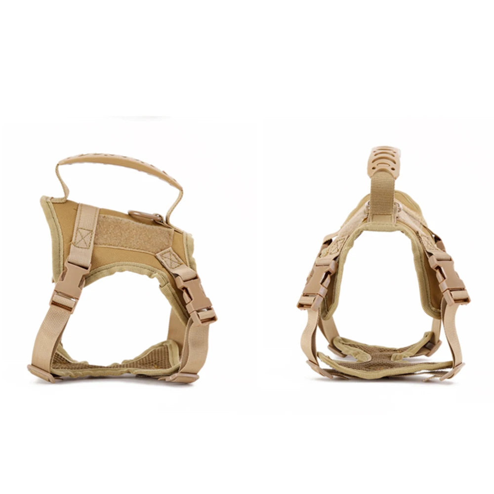 LISM Tactical Cat Harness | Escape-Proof Vest with Air Cushion Support & Control Handle | Adjustable for Cats & Small Dogs