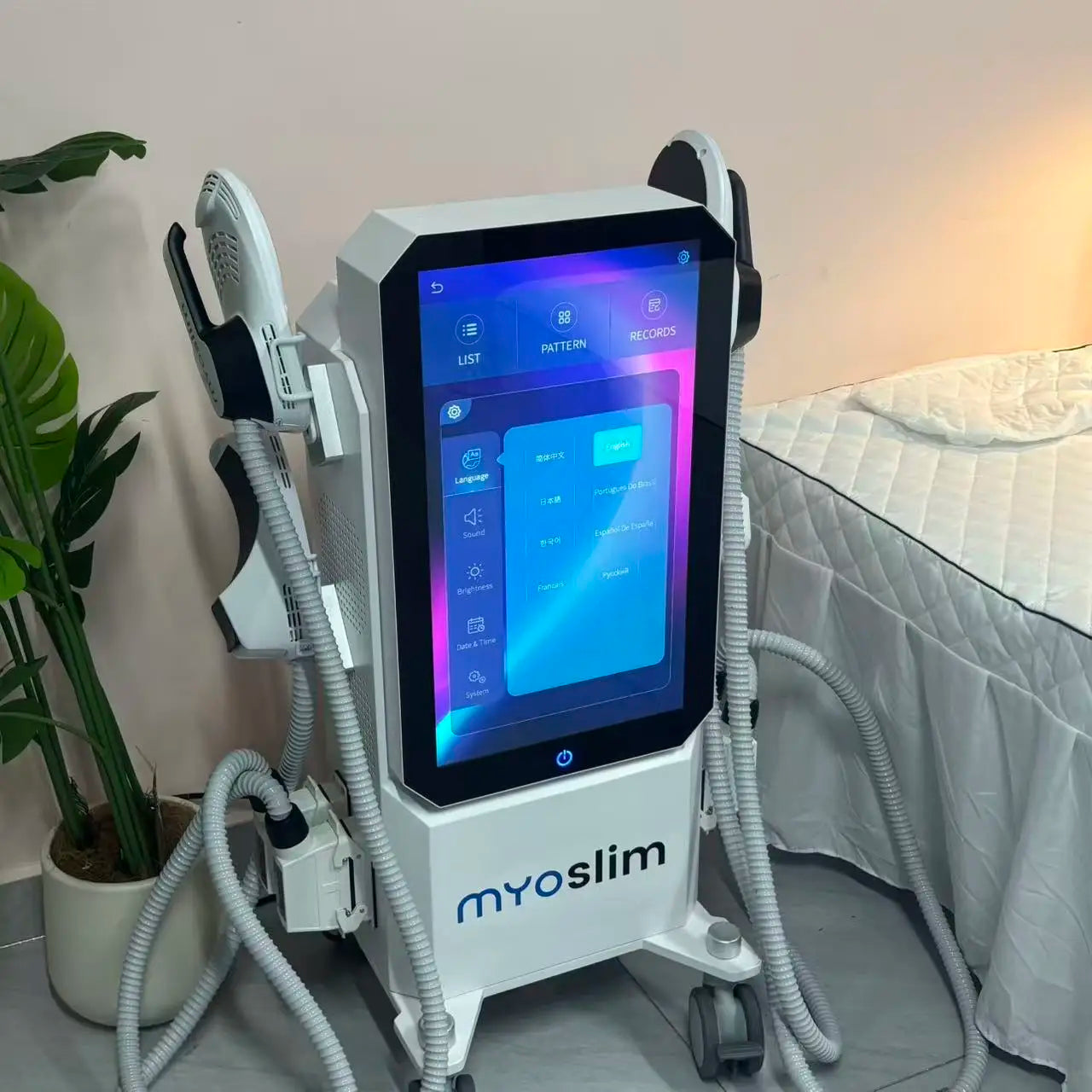 6500W RF EMS Body MYOslim Sculpt Machine Fat Sculpting