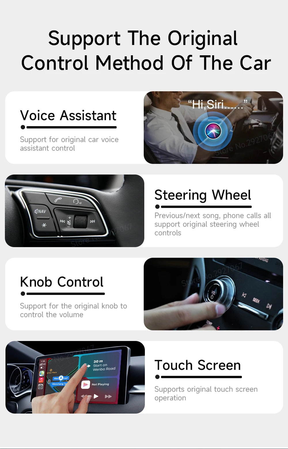 CarlinKit Wireless CarPlay & Android Auto Adapter | 5.0 / 4.0 | Plug & Play, Auto-Connect