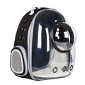 Space Capsule Cat Backpack | Transparent Ventilated Pet Carrier for Travel, Hiking & Vet Visits