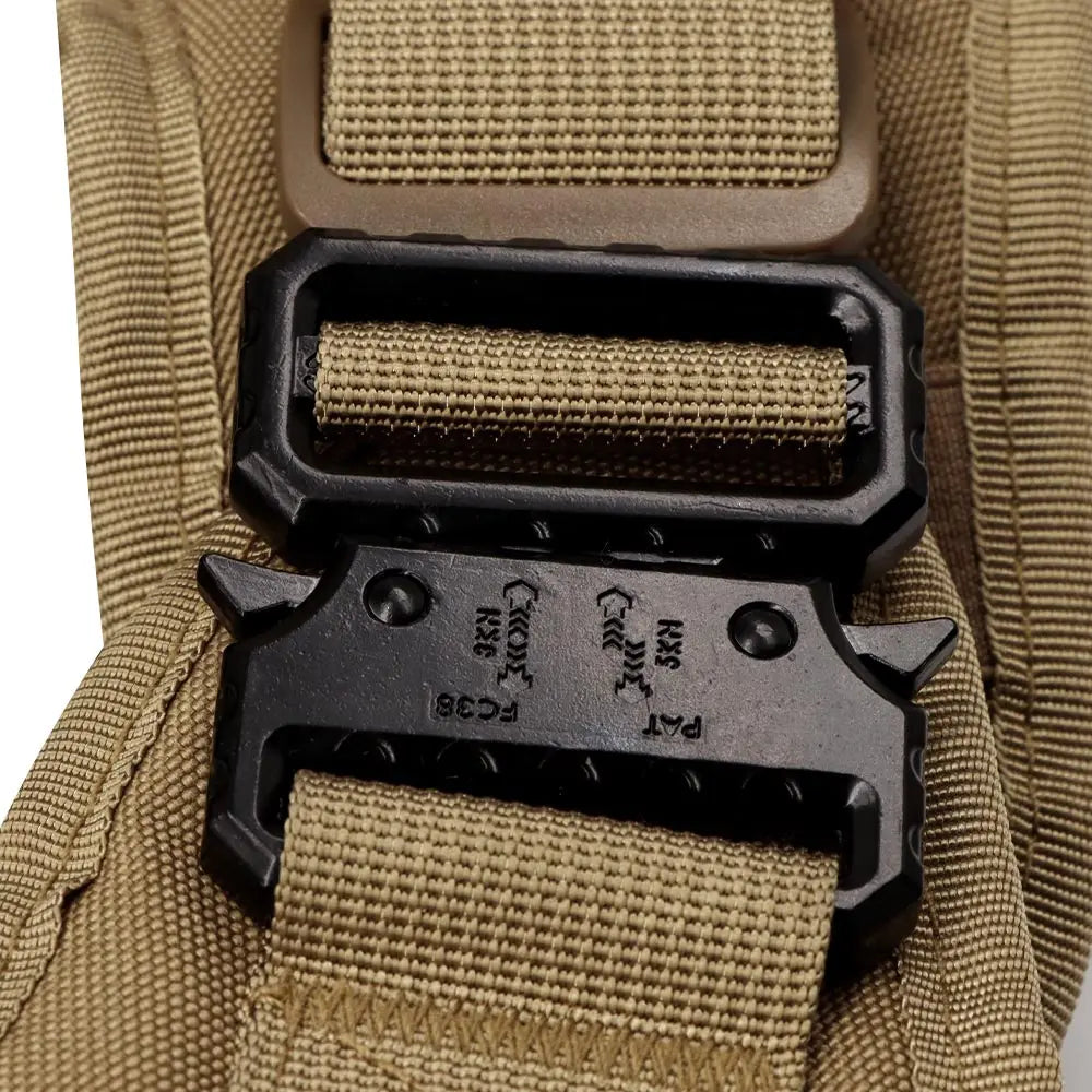 PETRAVEL Tactical Dog Harness & Leash Set | 1050D Nylon Vest | Quick-Release, MOLLE System | S–XL for Medium & Large Dogs