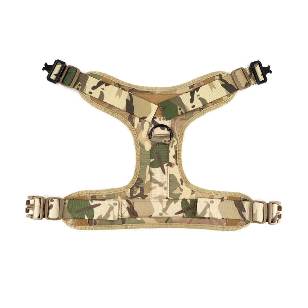 PETRAVEL Tactical Dog Harness & Leash Set | Military-Grade No-Pull Vest for Training, Walking & Hunting | S–XL