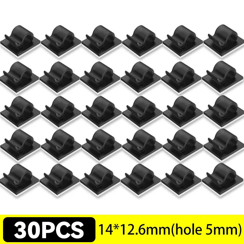 5-50Pcs Self Adhesive Cable Clips