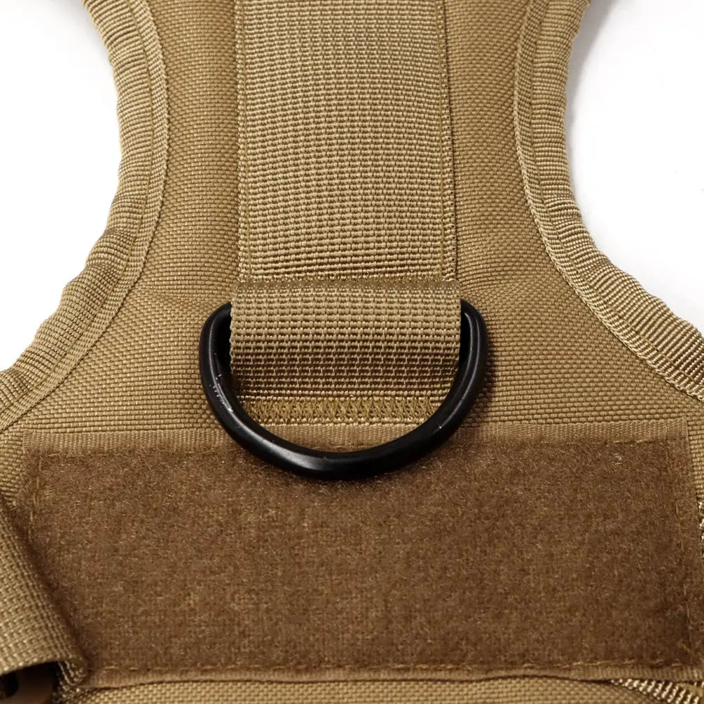 PETRAVEL Tactical Dog Harness & Leash Set | 1050D Nylon Vest | Quick-Release, MOLLE System | S–XL for Medium & Large Dogs