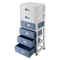 6-Tier Storage Drawer Cabinet - Large Capacity Home Office & Bedroom Organizer