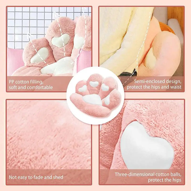 Cat Paw Seat Cushion Cat Paw Cushion Office Chair