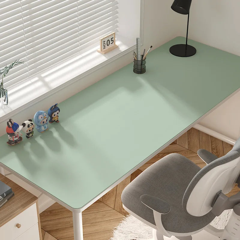Extra Large Soft Table Mat (Heat-Resistant & Waterproof) - Reusable Oil-Proof Desk Pad for Kitchen & Office