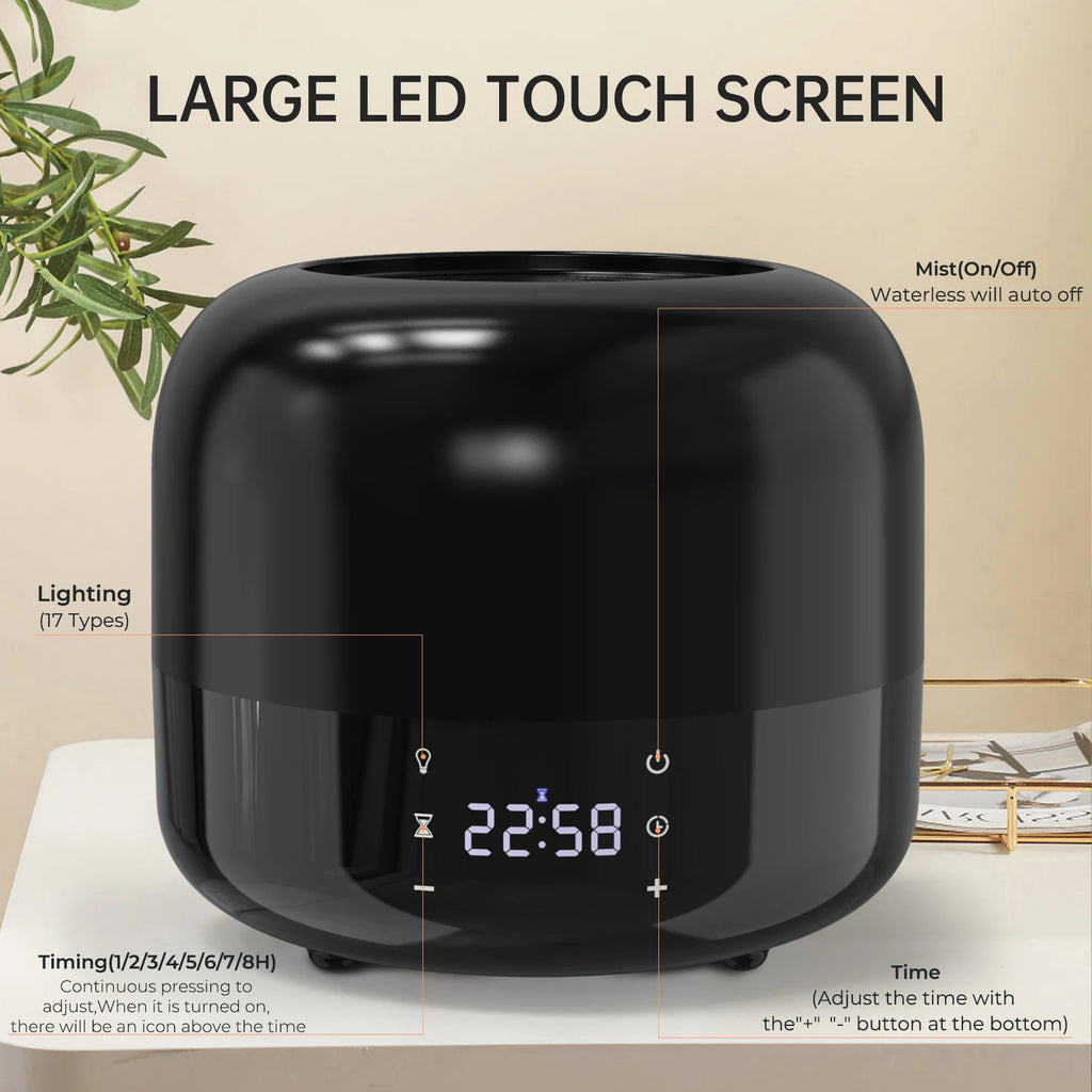 Portable Mini Air Humidifier - USB Power Aroma Diffuser for Travel & Car