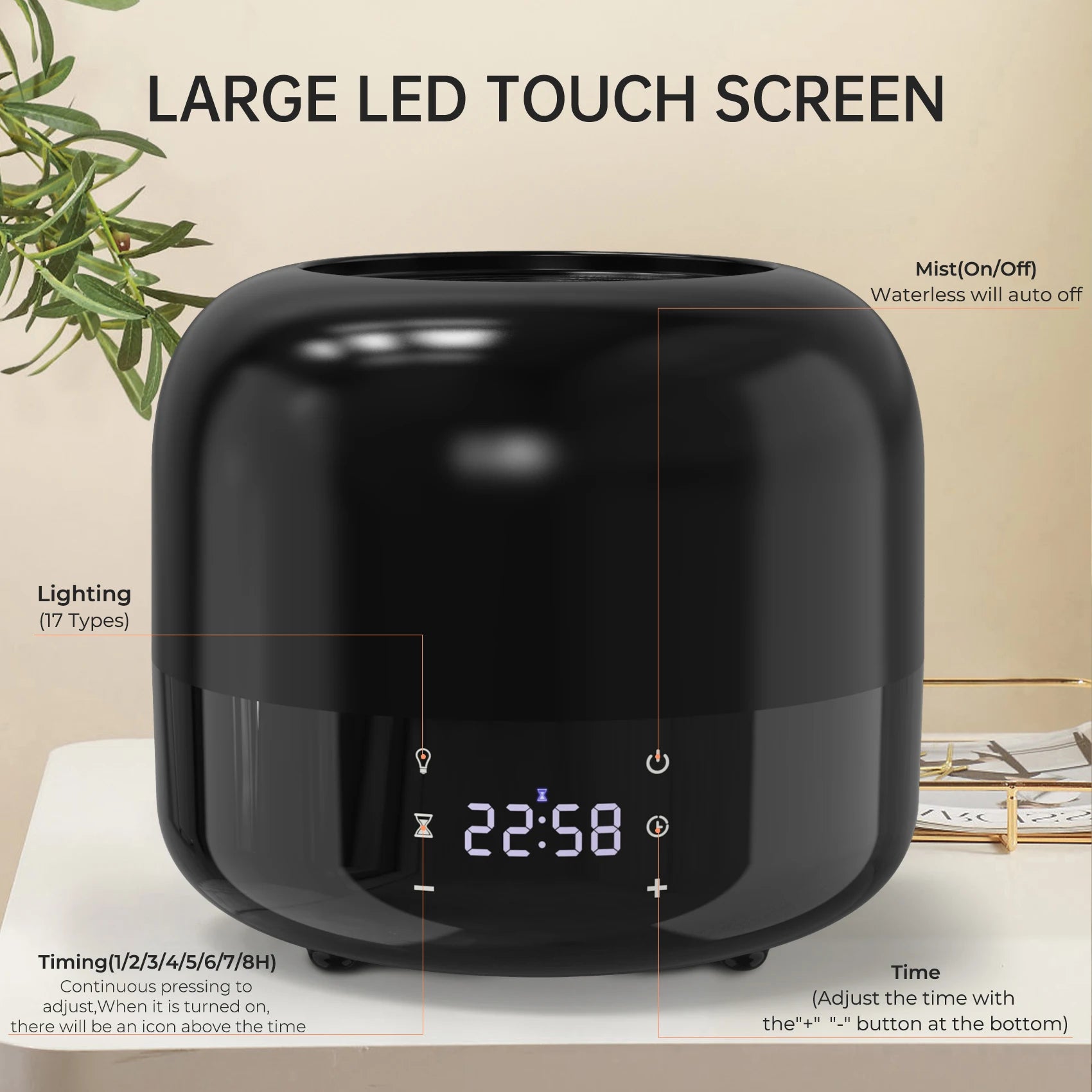 Portable Mini Air Humidifier - USB Power Aroma Diffuser for Travel & Car