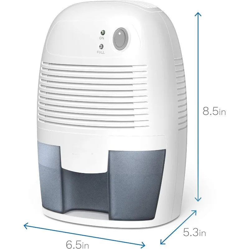 Small Space Dehumidifier with Auto Shut Off - Compact and Portable