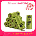 Biodegradable Pet Waste Bags - Leak-Proof Eco-Friendly Dog Poop Bags with Easy-Tear Design