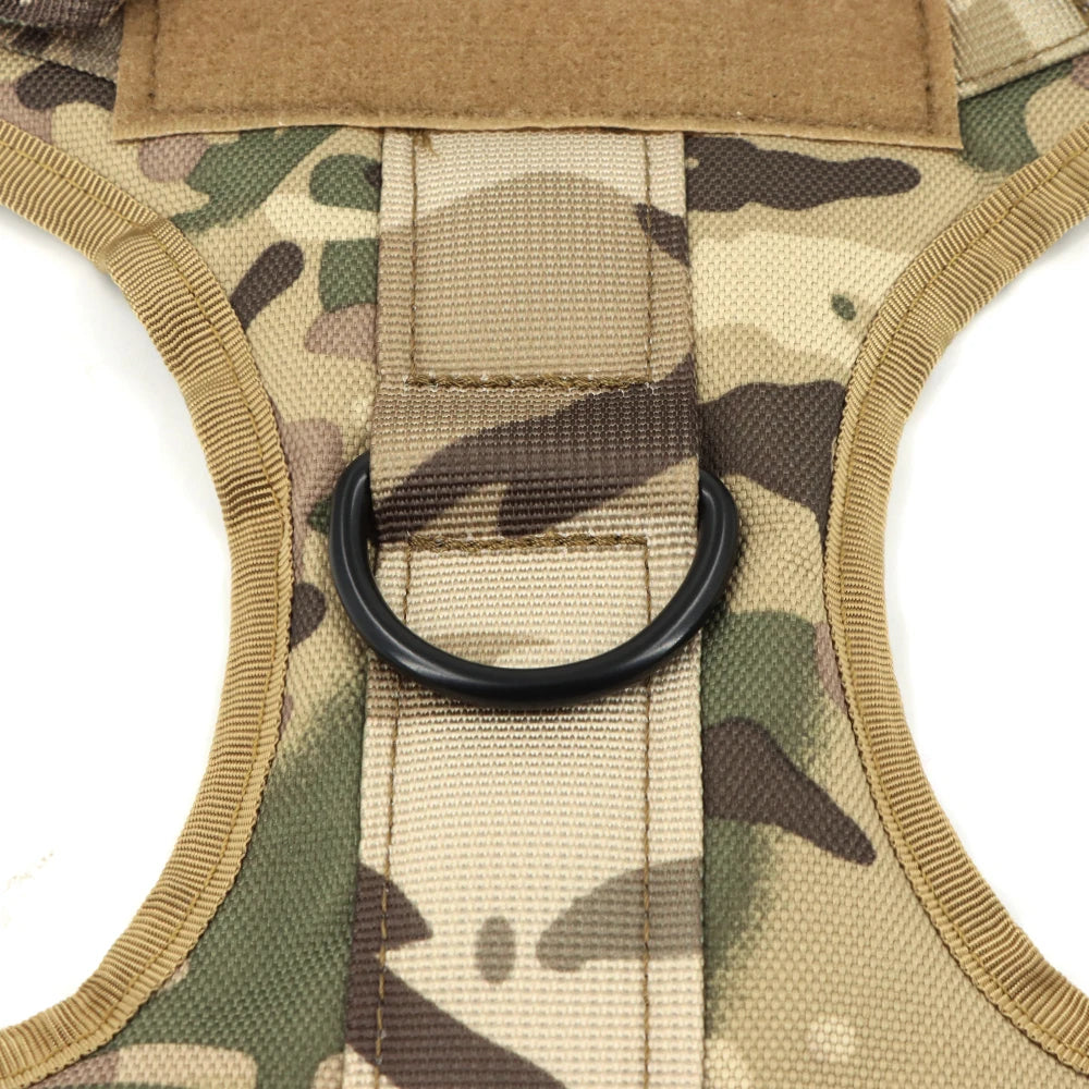 PETRAVEL Tactical Dog Harness & Leash Set | Military-Grade No-Pull Vest for Training, Walking & Hunting | S–XL