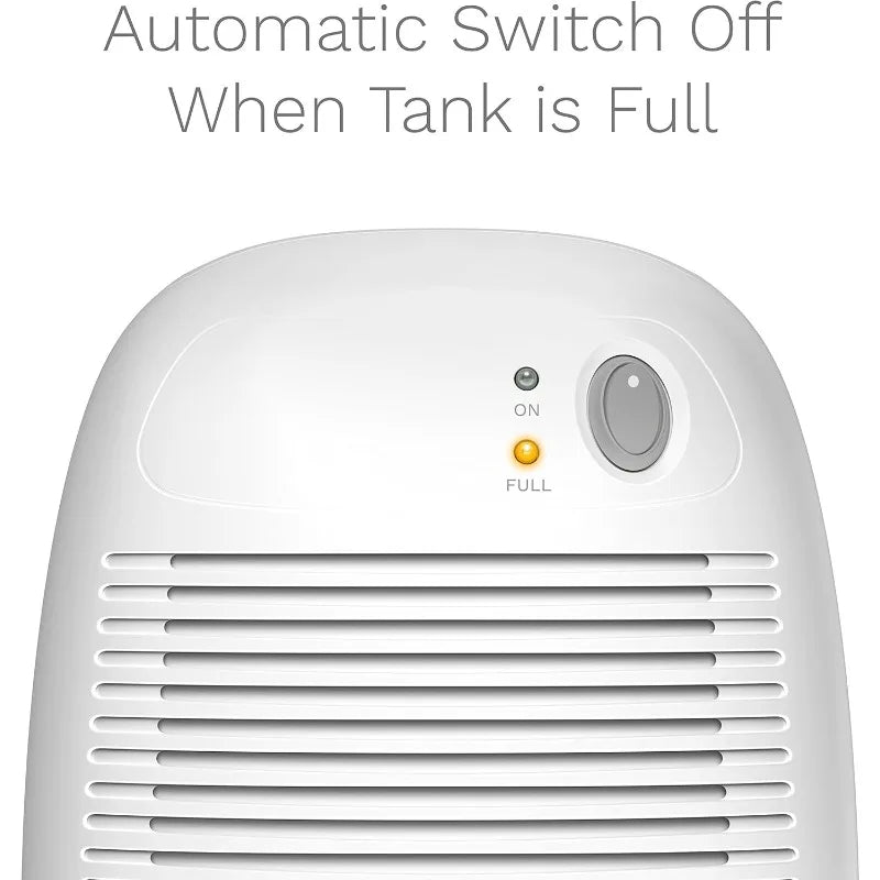 Small Space Dehumidifier with Auto Shut Off - Compact and Portable
