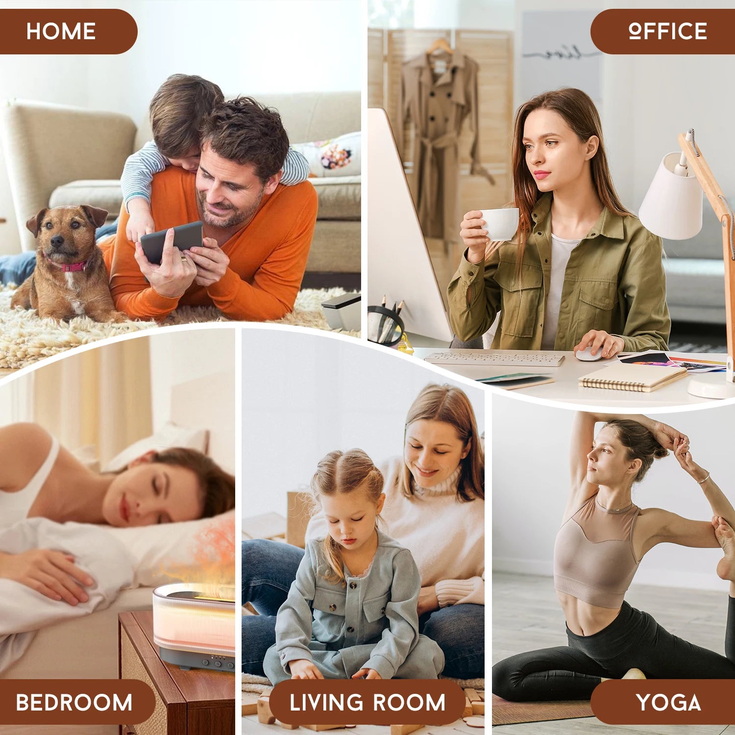 Sejoy Air Humidifier Essential Oils Humidifiers