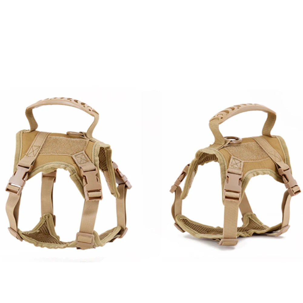 LISM Tactical Cat Harness | Escape-Proof Vest with Air Cushion Support & Control Handle | Adjustable for Cats & Small Dogs