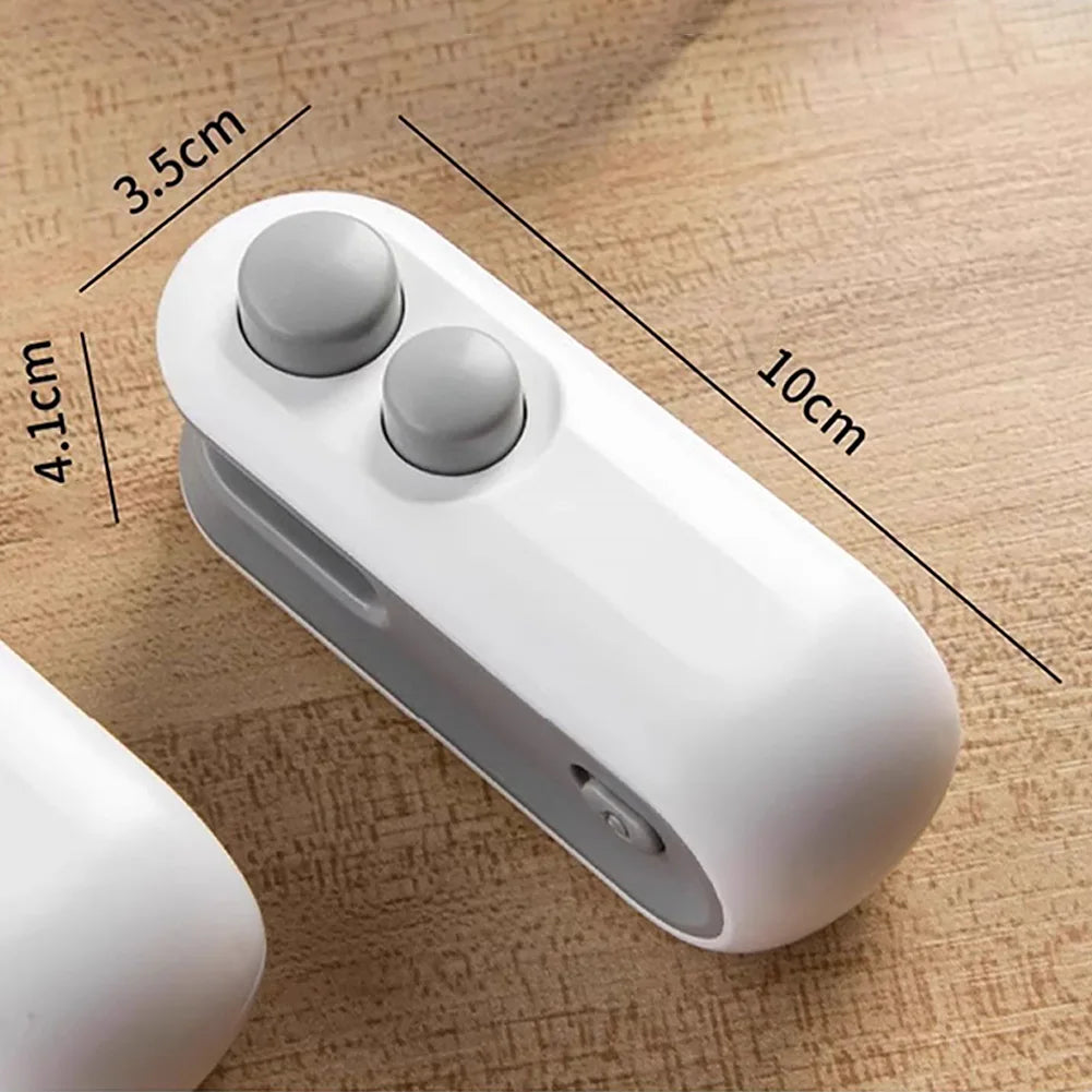 2 In 1 Sealer Cutter Mini Bag Sealer Handheld Heat Vacuum