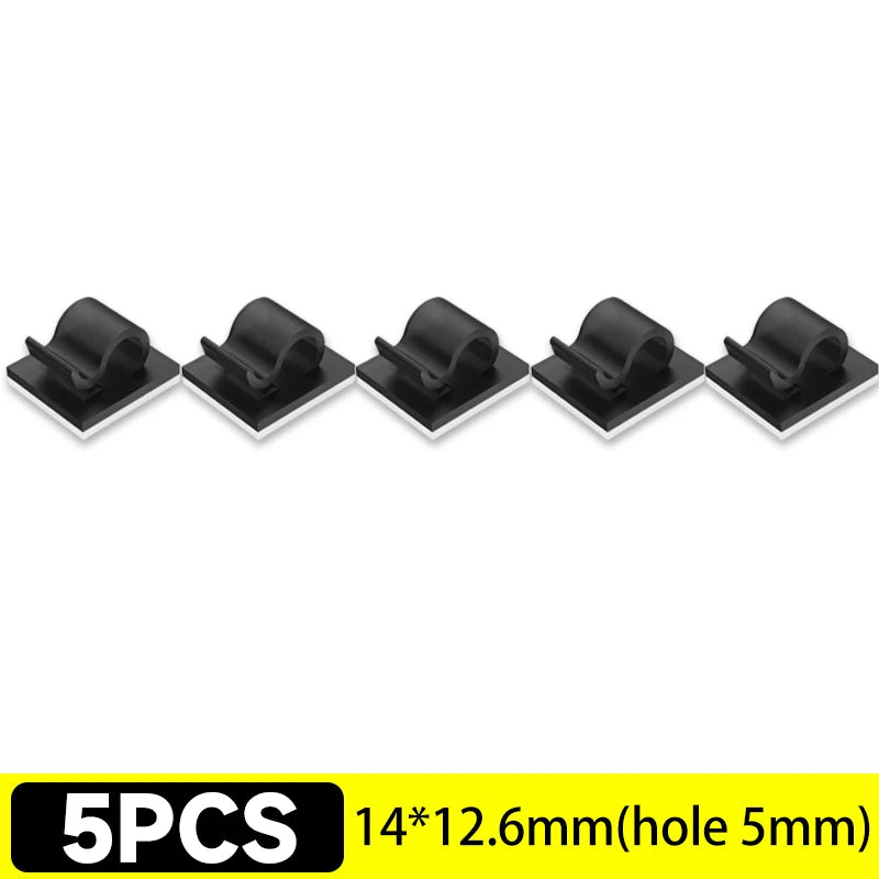 5-50Pcs Self Adhesive Cable Clips