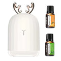 Mini Deer Humidifier & Diffuser - Portable USB Aromatherapy with LED Lights
