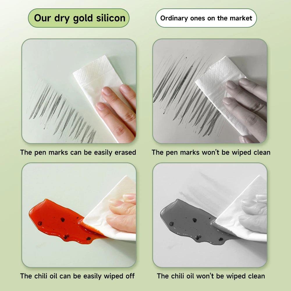 Extra Large Soft Table Mat (Heat-Resistant & Waterproof) - Reusable Oil-Proof Desk Pad for Kitchen & Office