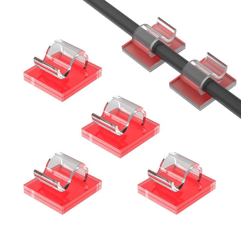 5-50Pcs Self Adhesive Cable Clips