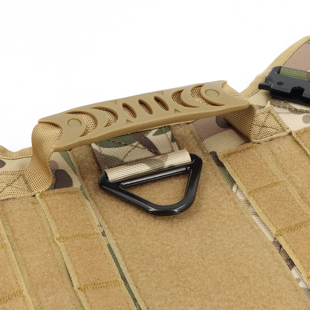 PETRAVEL Tactical Dog Harness & Leash Set | Military-Grade No-Pull Vest for Training, Walking & Hunting | S–XL