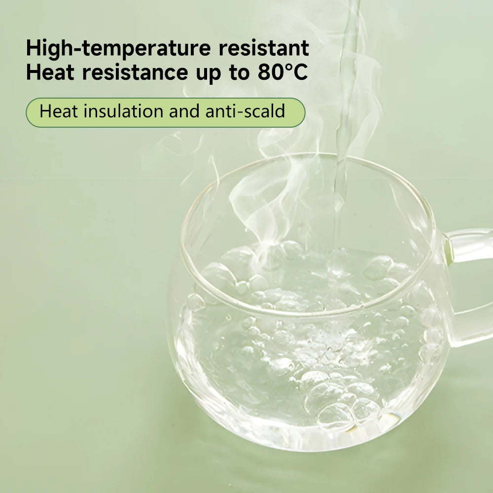 Extra Large Soft Table Mat (Heat-Resistant & Waterproof) - Reusable Oil-Proof Desk Pad for Kitchen & Office