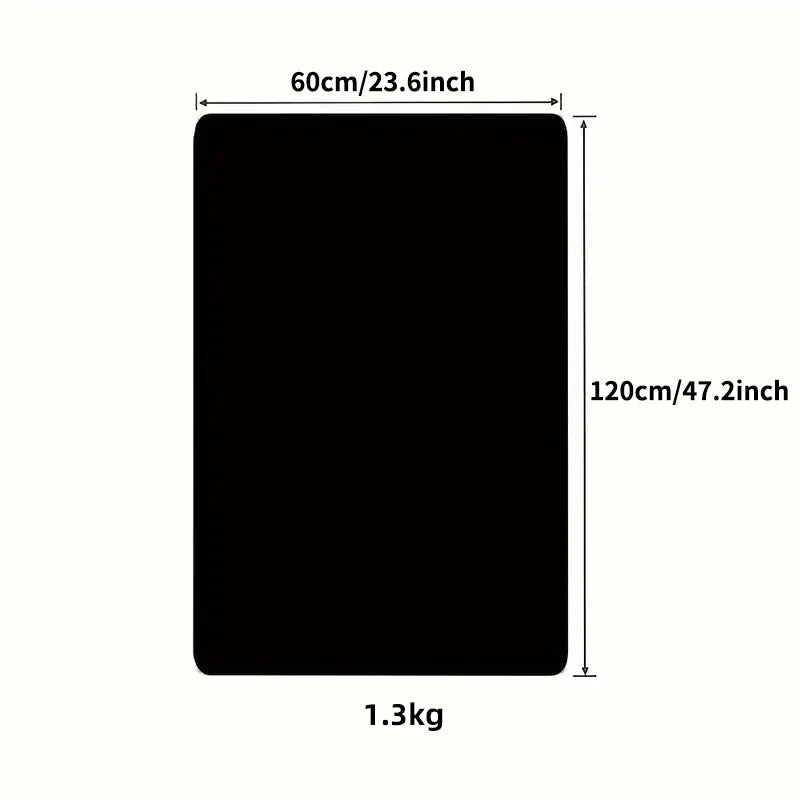 Extra Large Silicone Table Mat (60x120cm) - Eco-Friendly Heat-Resistant Waterproof Countertop Protector