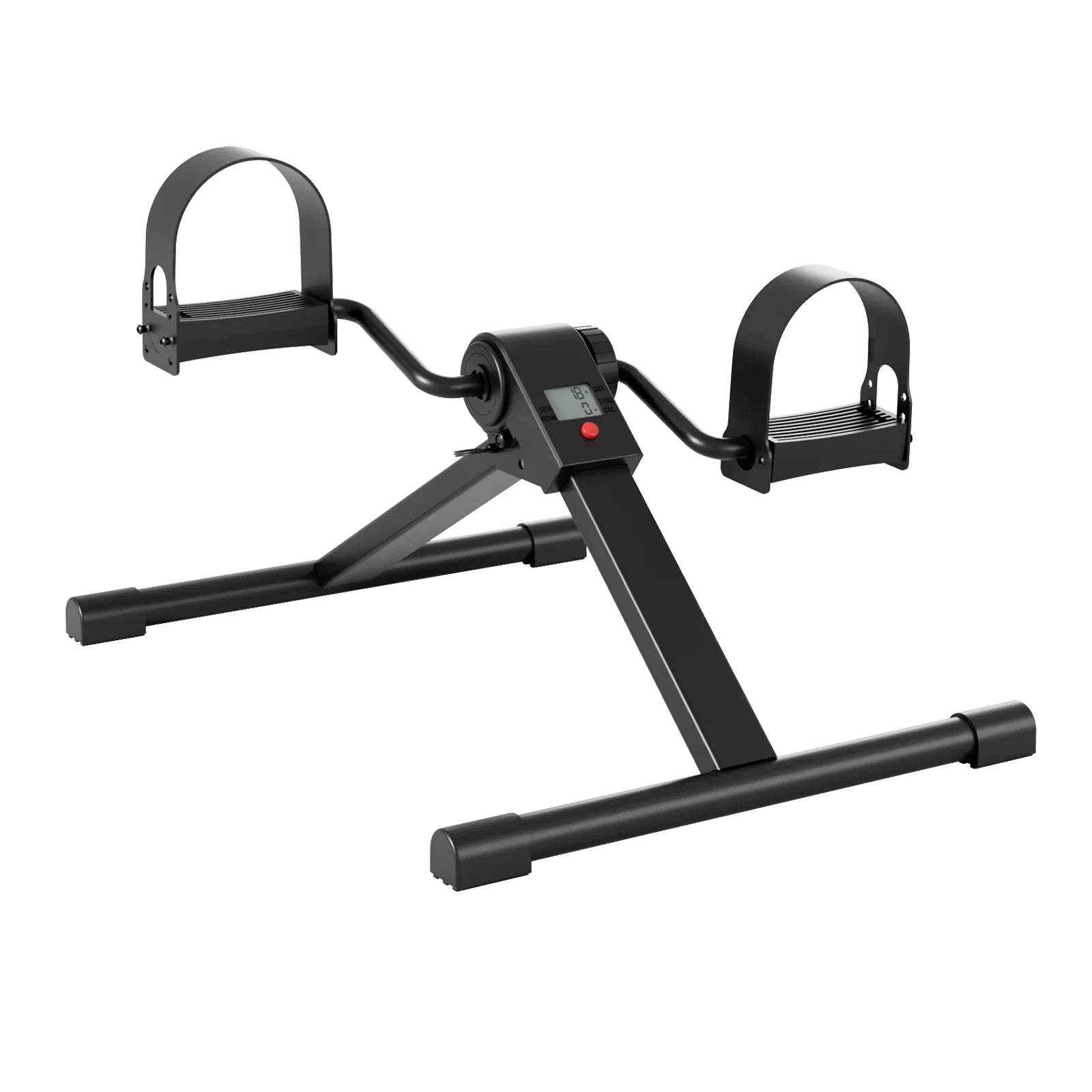 Under-Desk Mini Exercise Bike - Pedal Exerciser with Electronic Display for Fitness