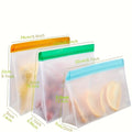 3pcs Leakproof Containers Silicone Food Storage