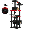 Large Cat Tree and Tower for Indoor Cats With Sisal-Covered Scratching Posts Spacious Hammock Padded Perches and Condos Cat Toys