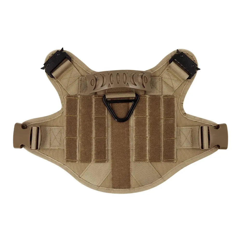PETRAVEL Tactical Dog Harness & Leash Set | 1050D Nylon Vest | Quick-Release, MOLLE System | S–XL for Medium & Large Dogs
