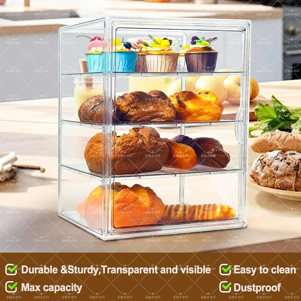 Transparent Display Box - Acrylic Storage Case for Collectibles & Action Figures