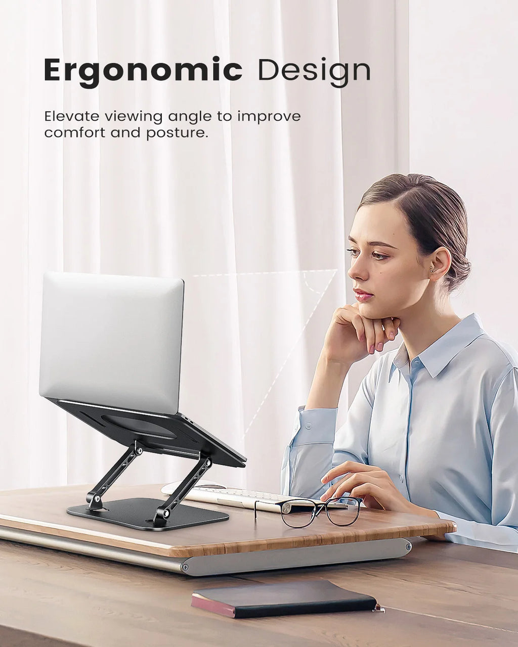 ST01 Portable 11–16-inch Adjustable Laptop Stand