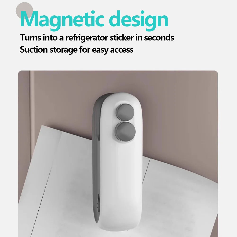 2 In 1 Sealer Cutter Mini Bag Sealer Handheld Heat Vacuum